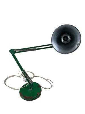 Lot 665 - A vintage Anglepoise type lamp, no identifying...