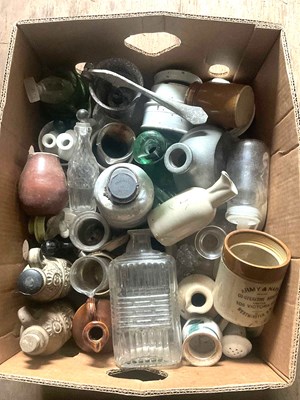 Lot 52 - A quantity of stoneware bottles, glass...