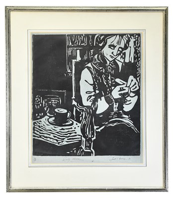 Lot 1784 - FRANK T BROWN; signed limited edition woodcut,...