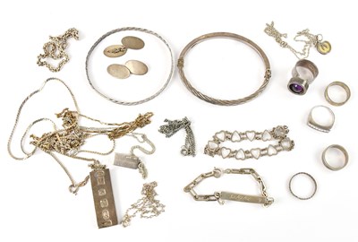 Lot 623 - An Elizabeth II hallmarked silver ingot on...