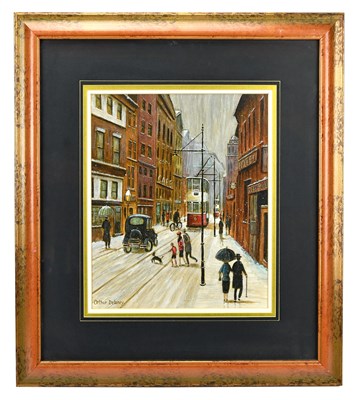 Lot 116 - ARTHUR DELANEY (1927-1987); oil on board,...