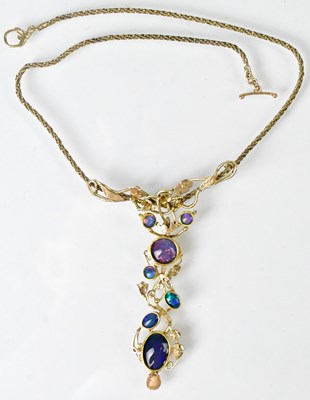 Lot 644 - IRENE 'NIX' HOPKINS (NÉE PRESTON); a 9ct gold...