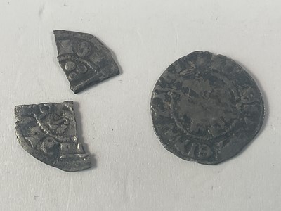 Lot 545 - An Edward I hammered silver tower mint penny,...