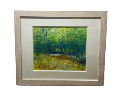 Lot 394 - RICHARD THORN RI SWAC; mixed media, 'Little...