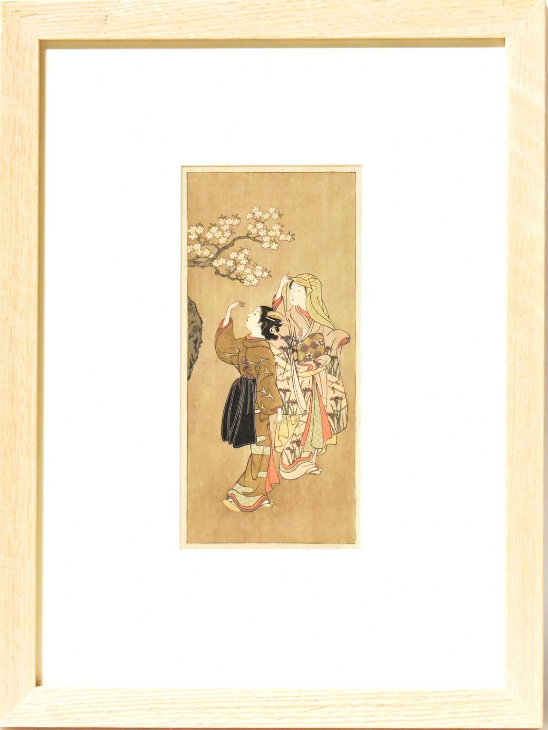 Lot 233 - 19TH CENTURY JAPANESE SCHOOL; woodblock print,...