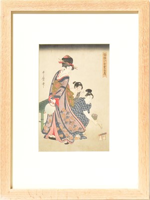 Lot 234 - LATE 19TH CENTURY JAPANESE SCHOOL; woodblock...