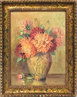 Lot 430 - UNATTRIBUTED; watercolour, still life of a...
