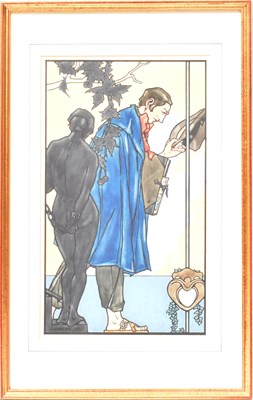 Lot 475 - A. HUDSON (fl. 1920-1940); watercolour and...