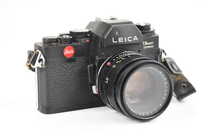 Lot 81 - LEICA; a R3 Mot electronic 35mm film camera...