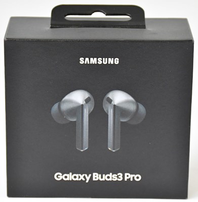 Lot 266 - SAMSUNG; a pair of Galaxy Buds3 Pro earbuds,...