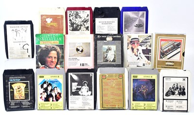 Lot 299 - A mixed lot of vintage eight track cassettes,...