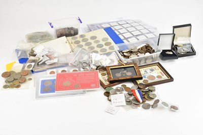 Lot 224 - A miscellany of coins and coin related...
