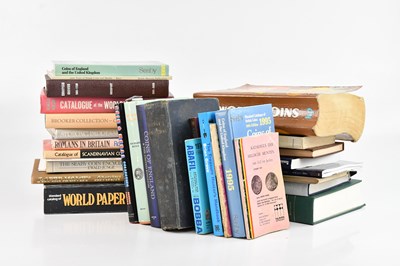 Lot 226 - A collection of books on coins and coin...