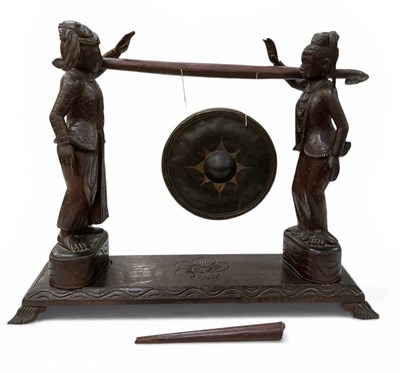 Lot 1020 - A late 19th/early 20th century Chinese carved...