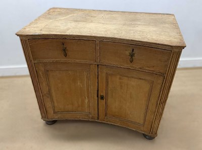 Lot 678 - A Continental pine French style side board,...
