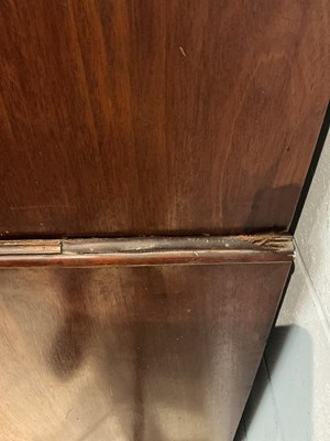 Lot 34 - An early 19th century Georgian mahogany chest...