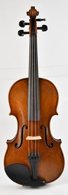 Lot 3 - A full size violin of good quality, the...