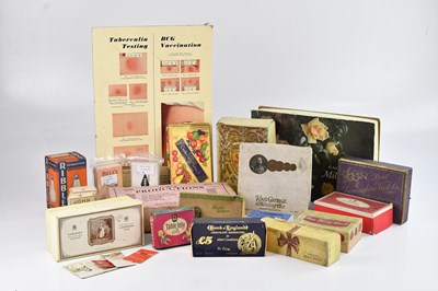 Lot 2234 - A collection of vintage advertising packaging...