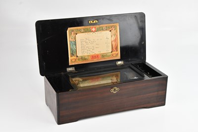 Lot 57 - A 19th century stained wooden cased single...