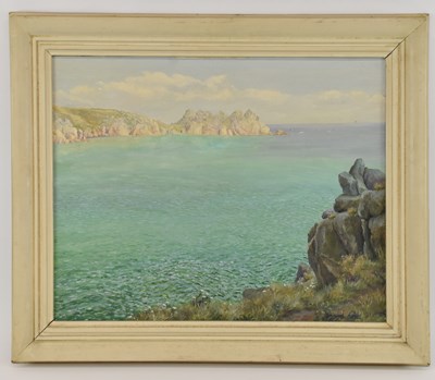 Lot 186 - DENYS LAW (1907-1981); oil on board, Cornish...