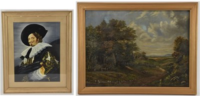 Lot 350 - ELIZABETH CARTER; oil on linen, after 'The...
