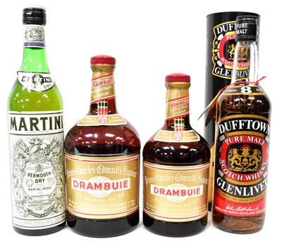 Lot 276 - A mixed lot of alcohol, comprising Dufftown...