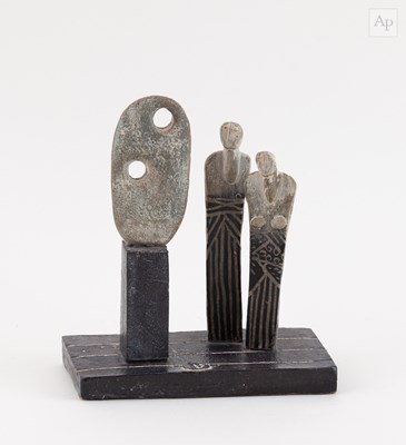 Lot 303 - JOHN MALTBY (1936-2020); 'Looking at Hepworth',...