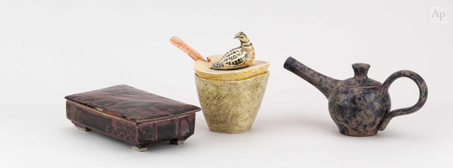 Lot 25 - ANNA LAMBERT (born 1957); an earthenware...