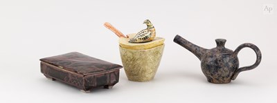 Lot 25 - ANNA LAMBERT (born 1957); an earthenware...