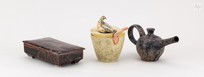 Lot 25 - ANNA LAMBERT (born 1957); an earthenware...
