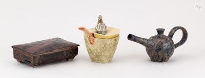 Lot 25 - ANNA LAMBERT (born 1957); an earthenware...