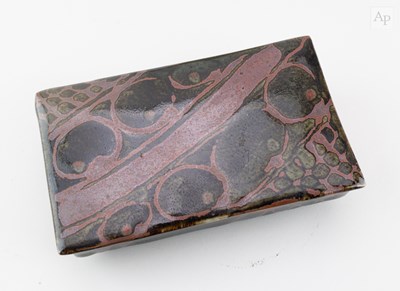 Lot 25 - ANNA LAMBERT (born 1957); an earthenware...