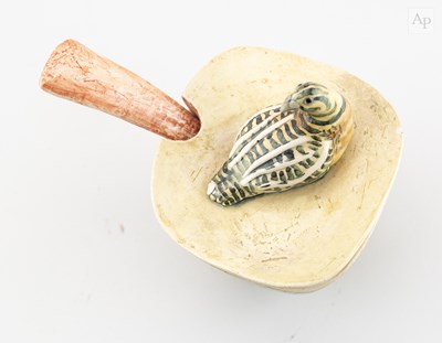 Lot 25 - ANNA LAMBERT (born 1957); an earthenware...
