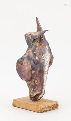 Lot 24 - ANGELA SIDWELL; a stoneware sculpture of a...