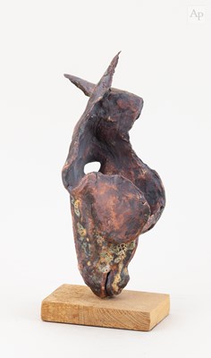 Lot 24 - ANGELA SIDWELL; a stoneware sculpture of a...