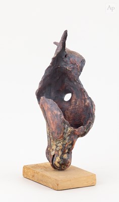 Lot 24 - ANGELA SIDWELL; a stoneware sculpture of a...