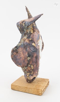 Lot 24 - ANGELA SIDWELL; a stoneware sculpture of a...