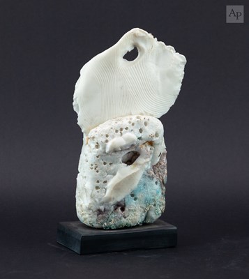 Lot 444 - PETER HAYES (born 1946); a pierced porcelain...