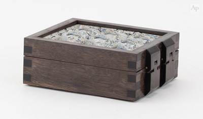 Lot 21 - ALASDAIR NEIL MACDONELL (born 1947); 'Faces',...