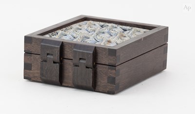 Lot 21 - ALASDAIR NEIL MACDONELL (born 1947); 'Faces',...