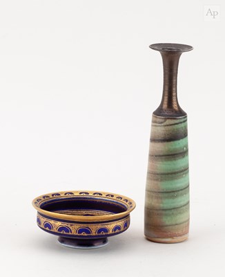 Lot 381 - MARY RICH (1940-2022); a small porcelain bowl...