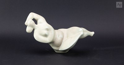 Lot 451 - PETER WRIGHT (1919-2003); a porcelain...