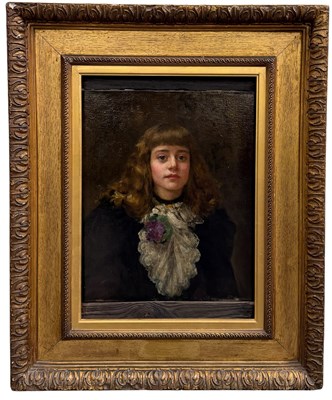 Lot 172 - FREDERICK HOWARD MICHAEL (1865-1936); oil on...