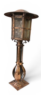 Lot 147 - An early 20th century copper Arts and Crafts...