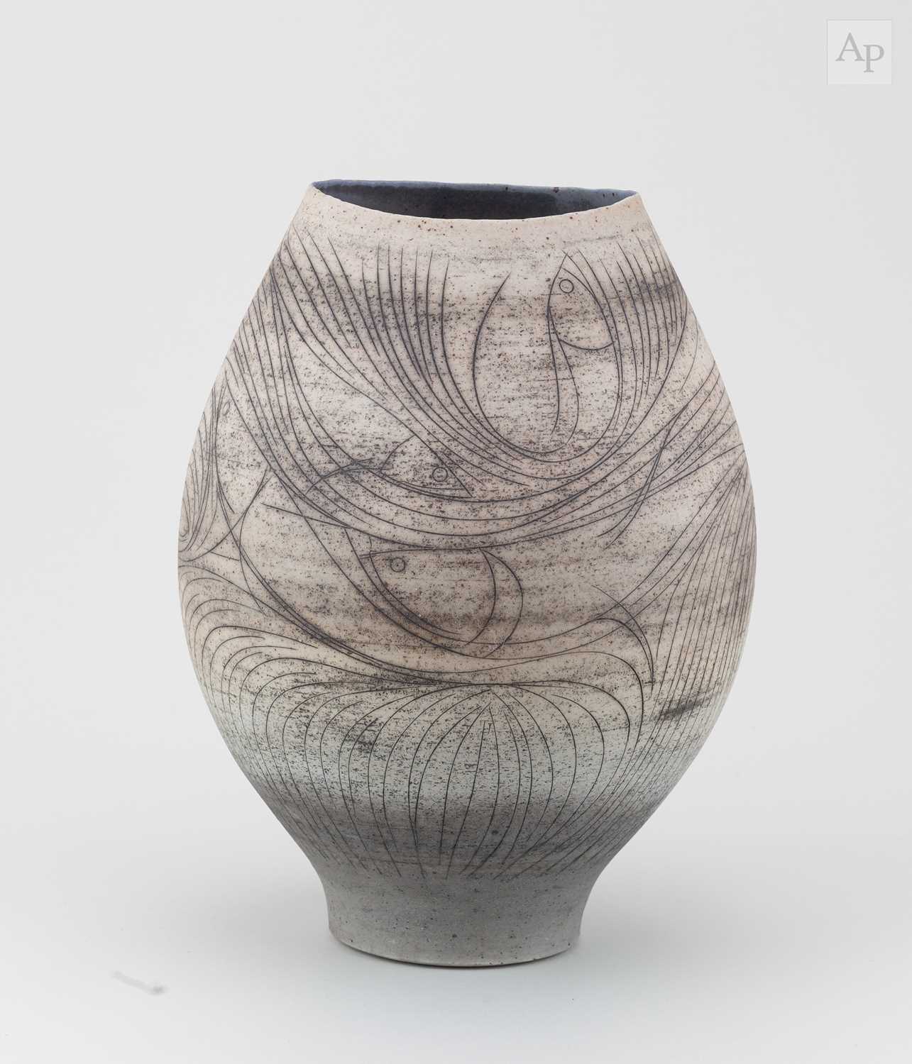 Lot 40 - BERNARD CHARLES (born 1930); an ovoid...
