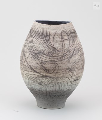 Lot 40 - BERNARD CHARLES (born 1930); an ovoid...