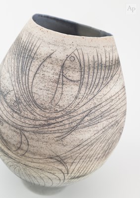 Lot 40 - BERNARD CHARLES (born 1930); an ovoid...