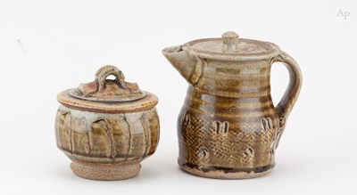 Lot 266 - JIM MALONE (born 1946); a small stoneware...