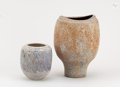 Lot 92 - CHRIS CARTER (born 1945); a stoneware vessel...