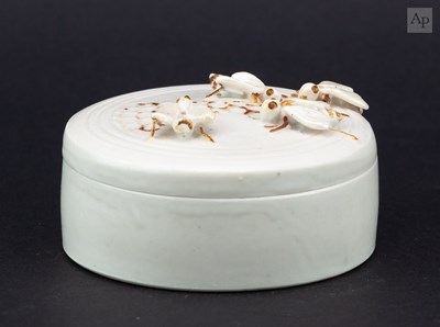 Lot 253 - JANE SMITH (born 1931); a porcelain box...
